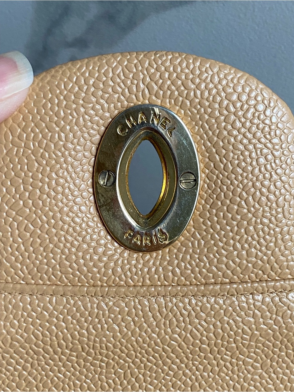 CHANEL Vintage Caviar Jumbo Flap Bag - Picture 11 of 14